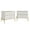 Off White, variant on Manhattan Comfort Jasper Engineered Wood Nightstands in White (Set of 2)