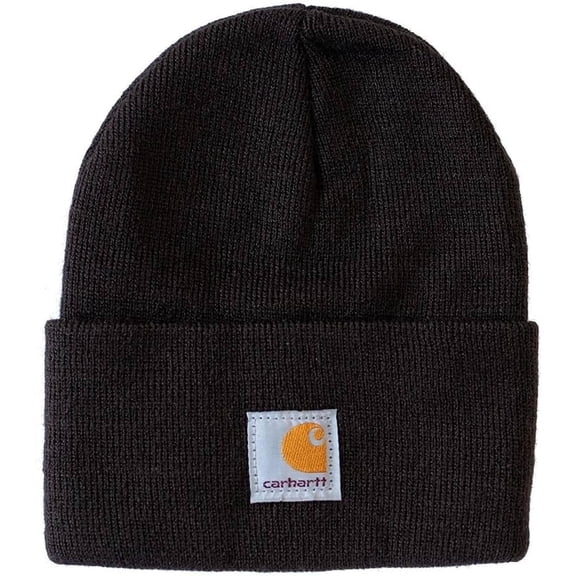 Carhartt Kids' Outdoor Activity Winter Acrylic Watch Hat, Mustang Brown, Youth 8-14 Years, 1 Count