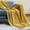 Yellow, variant on Knitted Throw Blanket for Couch - Sofa Cover Blanket for Air Conditioning Office Nap - Super Soft Acrylic Fiber Small Blanket for Indoor Outdoor Use - Warm Breathable Knit Blanket for Camping Picnic