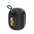 thumbnail image 5 of Tronsmart T8 Mini Ultra-Portable Bluetooth Speaker, 16W Big Bass, 360° Sound, IPX7 Waterproof, 20H Playtime, Custom EQ & Light - Black, 5 of 16