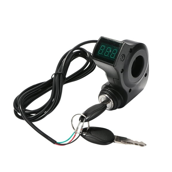 Yucurem Scooter Ignition Lock Key Cylinder Starter Locks for Kugoo M4 Pro Scooter Spare Parts (Black)