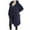 Navy, variant on lcziwo Flash Deals of the Day Women's Hooded Long Trench Coats Anoraks Wind Breaker Plus Size Oversized Loose Long Rain Jacket for Women 2024 Fall Lightweight Elegant Outwear Black,XXXXL