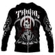 thumbnail image 4 of Sudadera con capucha con estampado 3D de calavera gótica genial para hombre y mujer, sudadera informal de gran tamaño universal de tendencia urbana Harajuku Y2K, 4 of 4