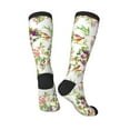 thumbnail image 4 of Balery Birds And Flowers Printed Novelty Socks Men's Women's Crew Socks Sports Socks Knee High Socks Cotton Socks Quirky and Cool Socks, 4 of 9