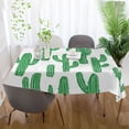 thumbnail image 5 of Yayeee Tablecloths for Rectangular Tables 60 x 120 inch Party Table Cover, Cactus Pattern, 5 of 6