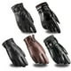 thumbnail image 4 of Sonducket Guantes de cuero Antideslizante Ciclismo Deportes táctiles A prueba de golpes Senderismo Guante de conducción A prueba de viento guantes y mitones Marrón tres lineas, 4 of 6