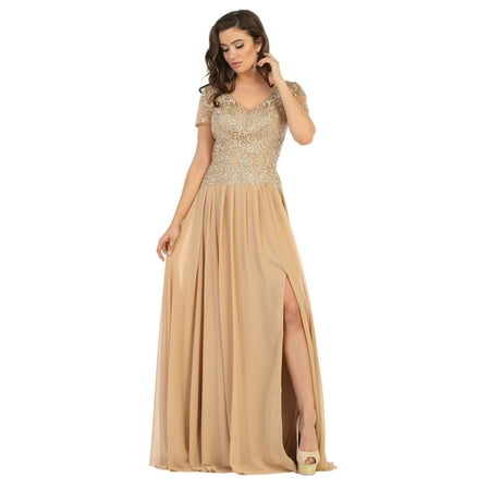 Formal Dress Shops Inc - SPECIAL OCCASION PLUS SIZE EVENING GOWN ...