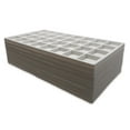 thumbnail image 4 of 12 Qty Ivory-Tusk White 32 Slot Flocked Storage Tray Inserts -For Merchandise Jewelry & Organization - N'icePackaging, 4 of 8