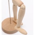 thumbnail image 1 of Artists Manikin, Non Corroding Jointed Mannequin Poseable Polishing Treatment Anti Slip Base For Home Decoration, 1 of 8