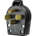 thumbnail image 2 of Eaton Cooper Wiring Devices Black Thermoplastic Body Male Angle Grounding Plug 125 - 250 V 30 - 50 A, 2 of 3