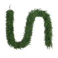thumbnail image 2 of 9ft Non-lit Natural Feel Cedar Green Artificial Christmas Garland, Soft PE, 2 of 9