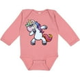 thumbnail image 3 of Inktastic Dabbing Unicorn Boys or Girls Long Sleeve Baby Bodysuit, 3 of 5