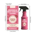thumbnail image 3 of Dvkptbk Gingerbread Scented Multi-functional Cleaner All-purpose Cleaning Spray Suitable for Various Surfaces In the Home 120ml home decor, 3 of 9