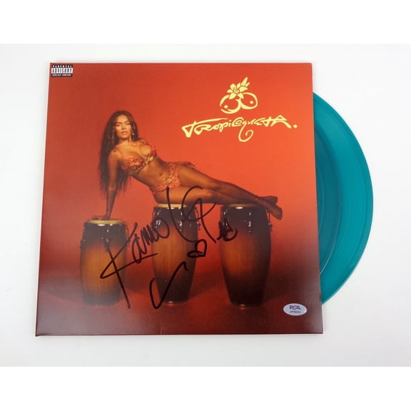 Karol G Signed Autograph Tropicoqueta Vinyl Record Album PSA/DNA COA
