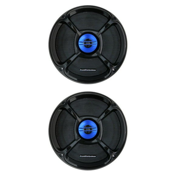 Nuevo Juego de Bocinas Coaxiales Audiobahn AS62M 6.5" 2 Vías para Auto | 140W RMS / 1000W Pico Audiobahn AS62M