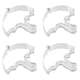 thumbnail image 3 of 4 moldes para hornear galletas con forma de paraguas, de acero inoxidable., 3 of 8