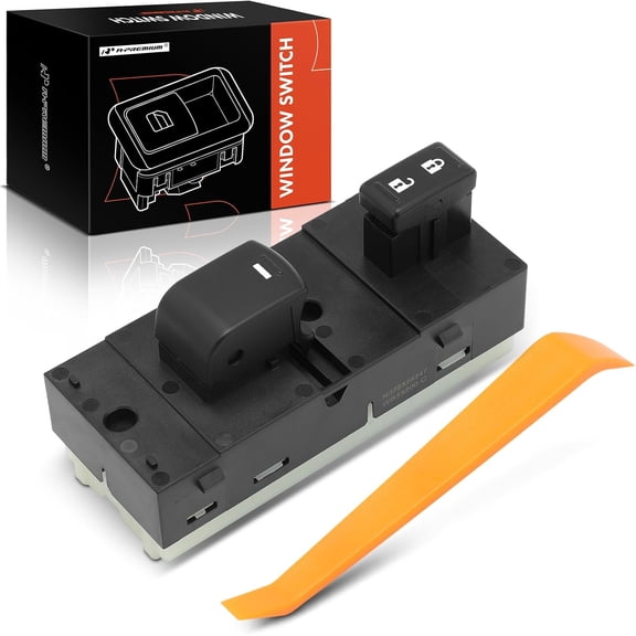 A-Premium Power Window Switch Compatible with Nissan Altima 2007-2012, NV1500/NV2500/NV3500 2012-2021, Quest 2011-2013, Front Right Passenger Side, Replace# 25411JA01A