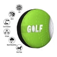 thumbnail image 4 of Gukieu golf ball Print Car Tire Cover, Adjustable Waterproof and Dustproof Tire Protection Cover, Suitable for SUV, Truck, Van-14 inch, 4 of 6