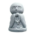 thumbnail image 4 of GUOOL Décor d'Aquarium d'Ornement Bouddha Assis Délicate Figurine Résine Réservoir Décor B 3.4x3.3x5.3cm, 4 of 9