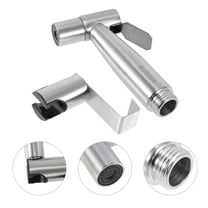 Phenofice Handheld Bidet Sprayer 1 Set 12x6cm Silver for Toilet