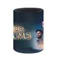 thumbnail image 3 of En Tus Sueños-theme Cylinder Pen Holder Pencil Organizer with Flannel Lining PVC Leather Material Cardboard Base for study work 10*8CM, 3 of 6