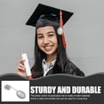 thumbnail image 3 of CIMAXIC graduation 4pcs Graduation Cap Photo Charm Oval Graduation Cap Decorations Hot Transfer Printing Sublimation for Cap,9.84"X1.18"X0.08", 3 of 5