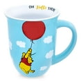 thumbnail image 2 of Disney Winnie The Pooh Balloon Float Wide Rim Ceramic Mug | Holds 16 Ounces, 2 of 8