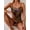 Flower, variant on Brown Leopard Print Swimwear 2026 Women Sexy Drawstring Side Tummy Control  One Piece Swimsuit Summer Swimming Suits