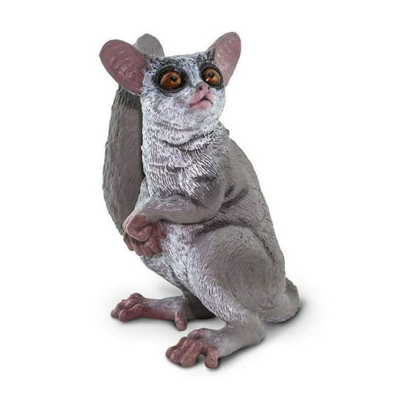 Safari Ltd. Bush Baby (Galagos) Figurine - Realistic 3.5" African Wildlife Figure - Educational Toy for Boys, Girls, & Kids Ages 3 