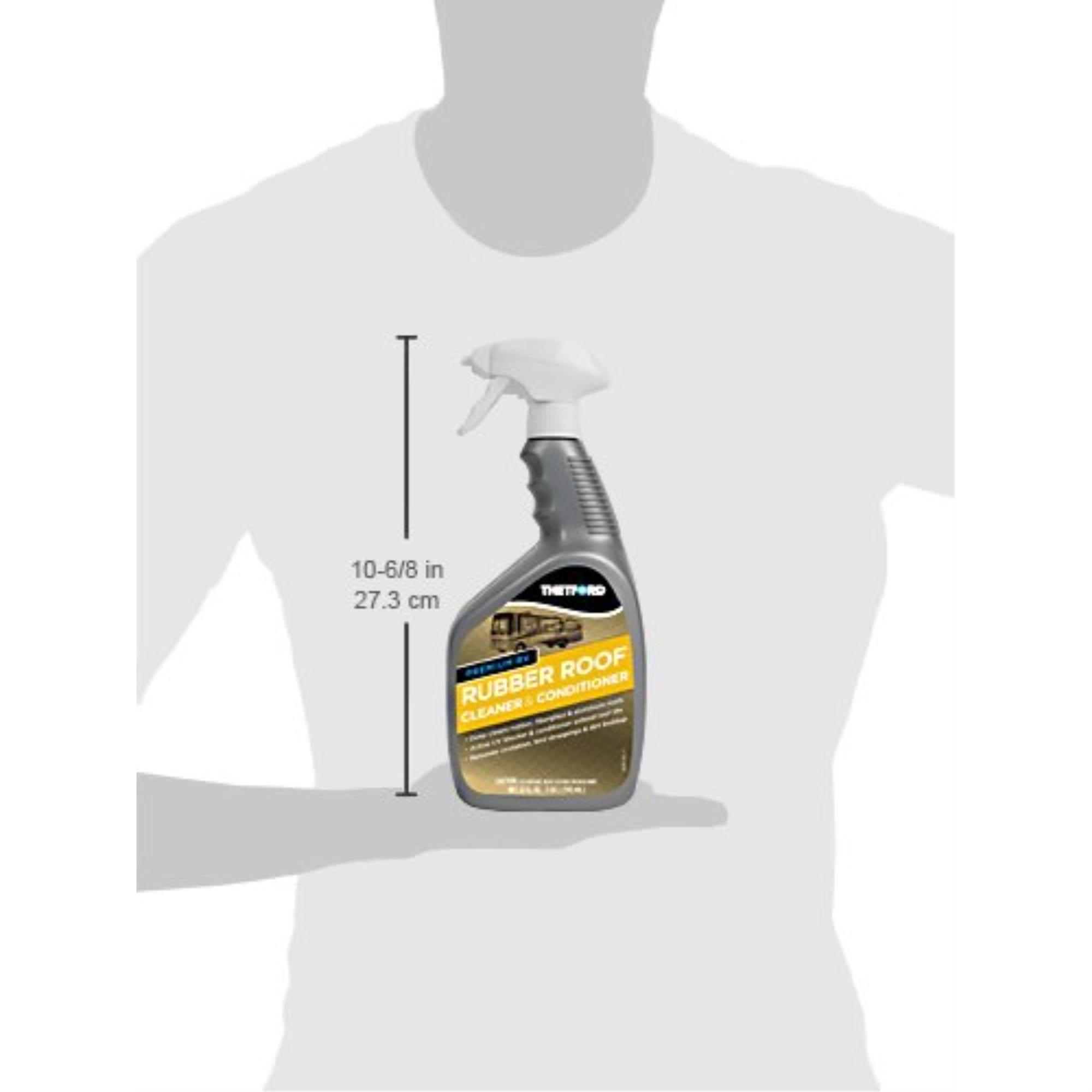 Premium RV Rubber Roof Cleaner & Conditioner - Non-Toxic / Non