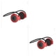 thumbnail image 2 of Bearachild Mini 503 Auricular inalámbrico Mini Auricular deportivo Carga USB Compatible con Bluetooth 4.0 Auricular Auriculares Reproductor de música Mp3 Rojo 2piezas, 2 of 5