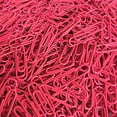 ZAROYEAX 100PCS Hot Pink Office Paper Clip School Supplies Study