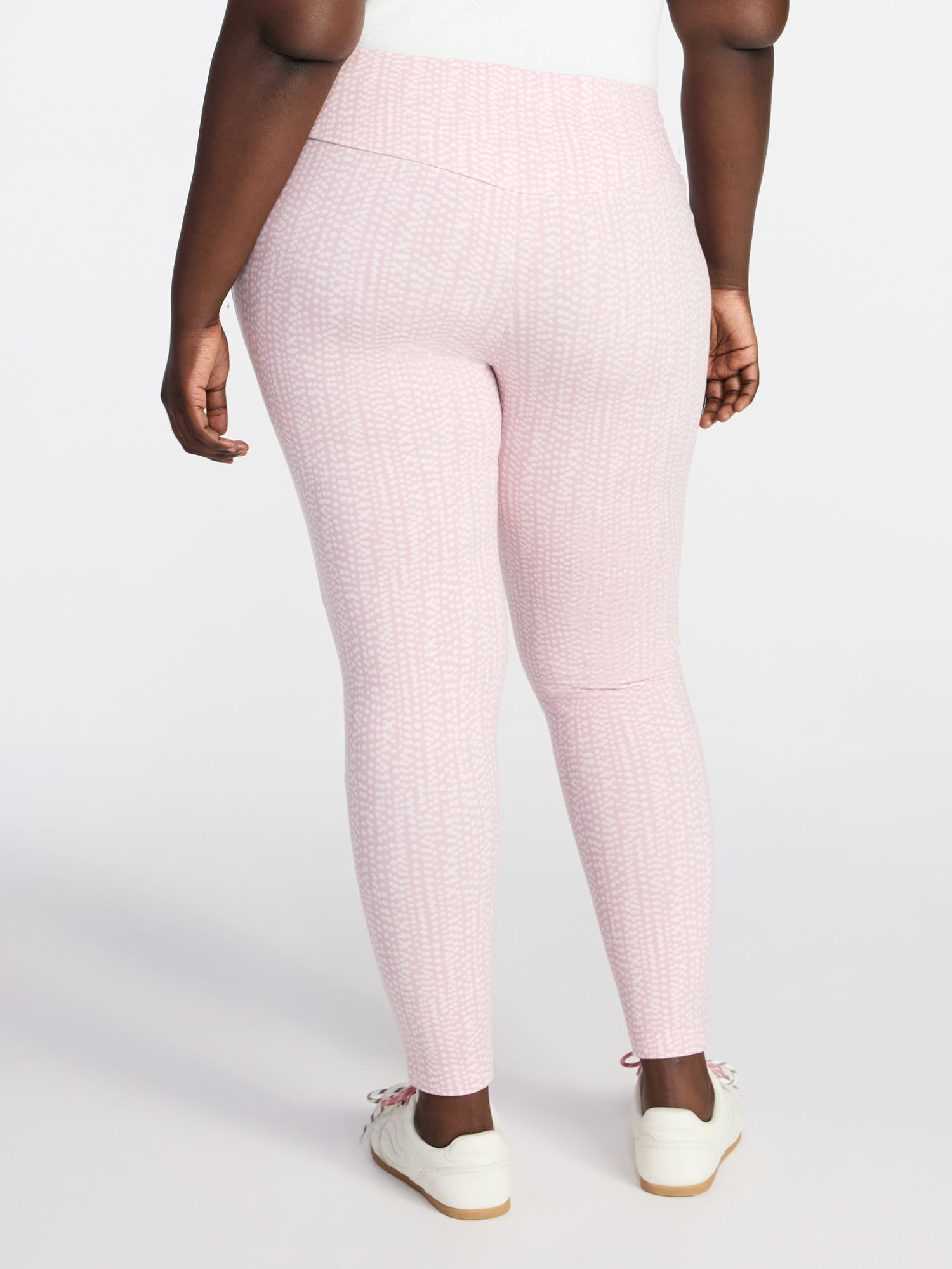 Terra & Sky Women's Plus High Waist Full Length Leggings, Sizes 0X-5X