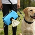 thumbnail image 4 of BotaniNest Poop Holder With Carabiner Portable Leash Waste Dispenser In Black And Gray For, 4 of 6