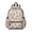 Cat and Sweater Pink Pattern, variant on White Cat and Flower Pink Pattern Cute School Backpack with Padded Back and Adjustable Shoulder Straps 13.4"x11"x4.7"