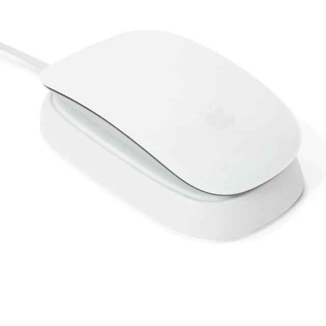 Estación de carga Ascrono para Apple Magic Mouse 2 blanca