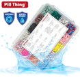 thumbnail image 4 of Monthly Pill Organizer with Large Compartments & Stay Tight Lid *FREE Emergency Contact Sticker and Medication Map Included!, 4 of 4