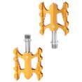 thumbnail image 1 of Soidarity Pedales de bicicleta, accesorios para bicicletas, reemplazo de pieza modificada, Pedal de ciclismo con cojinete, accesorios de actualización de Ciclismo Dorado Soidarity OD023874-05, 1 of 6