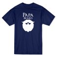 thumbnail image 1 of Papa Beard Graphic Men's Navy T-shirt, 1 of 1