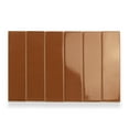 thumbnail image 5 of Arte 1.97 in. x 7.87 in. Glossy Red Ceramic Subway Deco Wall and Floor Tile (4.09 sq. ft./case) (38-pack), 5 of 5