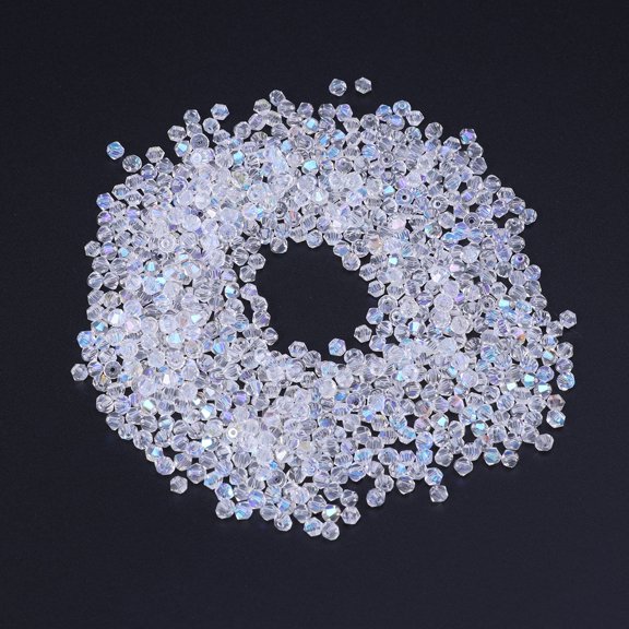 FOLOYORI 720Pcs Diamond Shape Beads For Necklace Bracelet Jewelry Diy Projects present Giving