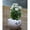 White, variant on Curved Ceramic Planter, Gray