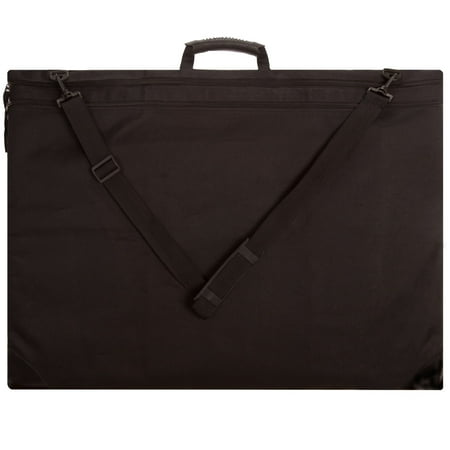 Profolio Art - SoHo Soft & Durable Nylon Artist Art Portfolio Tote Carries Drawings Sketch Pads Books Canvas Frames Sizes Up To 23x31