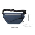 thumbnail image 3 of Bolso de pecho para hombre, bolso bandolera ligero, riñonera informal, bolsa de deporte al aire libre (oscuro B, 3 of 5