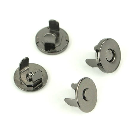

3Pc Sallie Tomato Magnetic Snaps - Set of Two 1/2 Gunmetal