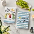 thumbnail image 7 of Sm:)e Ice Cream Summer Kitchen Dish Towels 18x26 Inch Set of 4, Stripe, 7 of 7