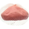 thumbnail image 6 of YooGuoGuo Beret Hat for Women Mystery Net Veil Style Womens Autumn Winter Warm Wool Outdoor Elegant Beanies Bonnet Cap, 6 of 7