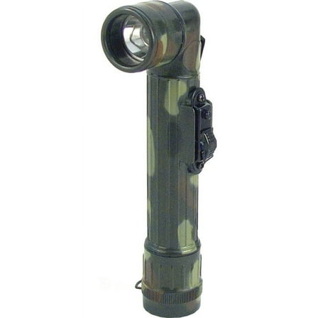 Rothco Woodland Camouflage Mini Anglehead Flashlight