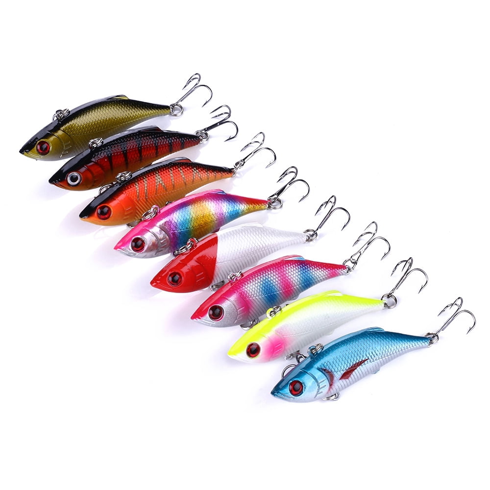 HENGJIA Fishing Lures Minnow VIB Baits Hard Lipless Crankbaits Sinking Fishing Lures for Saltwater Freshwater Bass, Redfish, Trout, Walleye