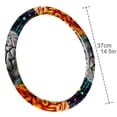 thumbnail image 4 of Mathematical Engineering 14.5 Inch Printing PVC Leather Car Wheel Cover Steering Wheel Cover Auto Accessories, 4 of 6